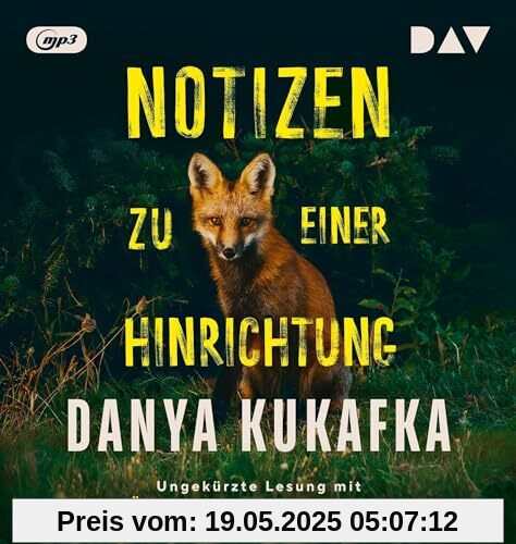 Notizen zu einer Hinrichtung: Ungekürzte Lesung mit Inka Löwendorf und Stefan Kaminski (1 mp3-CD)
