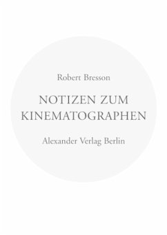 Notizen zum Kinematographen von Alexander Verlag