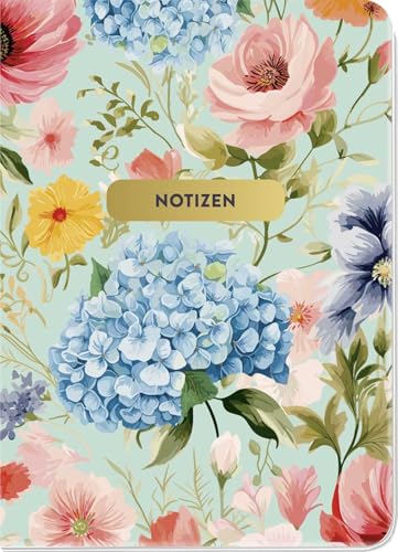 Notizheft Blumenglück Floral: Notizbuch, DIN A6, 48 Seiten, Punkteraster, flexibler Einband, edles Gold- und Strukturfinish. Perfekt als Bullet Journal, Tagebuch, Schulheft Notizheft Blumenglück Floral: Notizbuch, DIN A6, 48 Seiten, Punkteraster, flexibler Einband, edles Gold- und Strukturfinish. Perfekt als Bullet Journal, Tagebuch, Schulheft von Groh