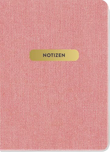 Notizheft Blumenglück Rosa: Notizbuch, DIN A6, 48 Seiten, Punkteraster, flexibler Einband, edles Gold- und Strukturfinish. Perfekt als Bullet Journal, Tagebuch, Schulheft Notizheft Blumenglück Rosa: Notizbuch, DIN A6, 48 Seiten, Punkteraster, flexibler Einband, edles Gold- und Strukturfinish. Perfekt als Bullet Journal, Tagebuch, Schulheft von Groh