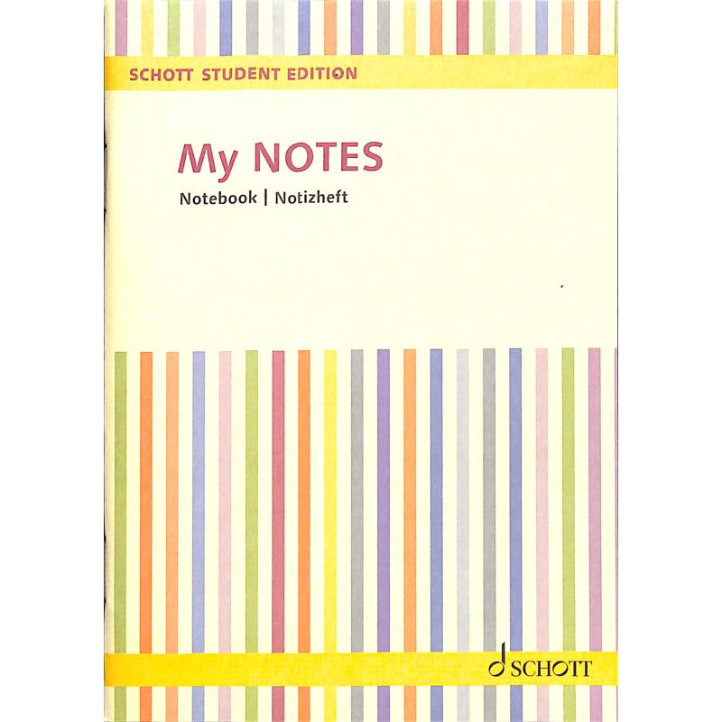 Notizheft - Schott Student Edition | My notes