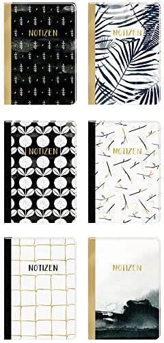 Notizhefte - All about black & white - DIN A5 Notizhefte - All about black & white - DIN A5 von Coppenrath