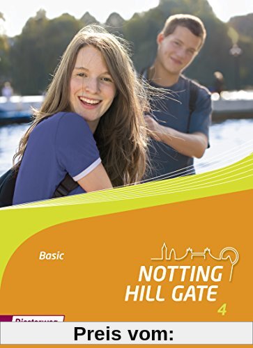 Notting Hill Gate - Ausgabe 2014: Textbook 4 Basic
