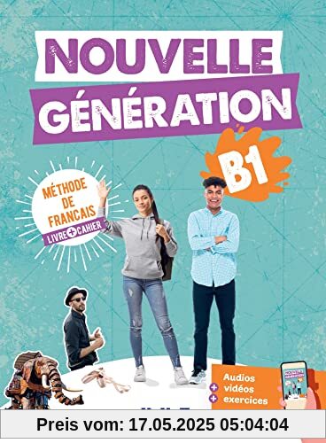 Nouvelle Generation: Livre de l'eleve + cahier d'activites B1 + didier Nouvelle Generation: Livre de l'eleve + cahier d'activites B1 + didier