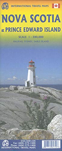 Nova Scotia / PEI Travel Maps 1 : 380 000: Prince Edwaard Island