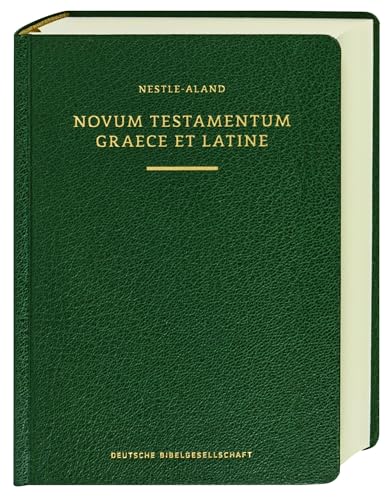 Novum Testamentum Graece et Latine (Nestle-Aland): Griechischer Text: Novum Testamentum Graece (28. Aufl., 3. korr. Druck); Lateinischer Text: Novum ... científicas de la Deutsche Bibelgesellschaft) von Deutsche Bibelges.