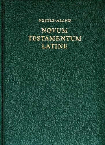 Novum Testamentum Latine: Nova Vulgata Bibliorum Sacrorum von Deutsche Bibelges.
