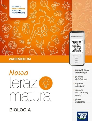 Nowa Teraz Matura Biologia Vademecum Zakres rozszerzony: Liceum Technikum von Nowa Era