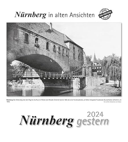 Nürnberg gestern 2024: Nürnberg in alten Ansichten von m + m Verlag