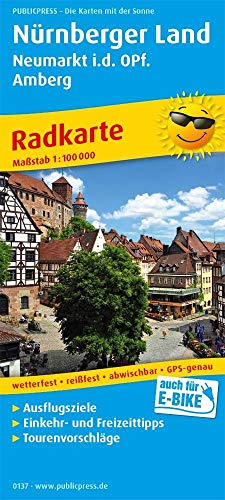 Nürnberger Land - Neumarkt i.d.OPf, Amberg: Radkarte mit Ausflugszielen, Einkehr- & Freizeittipps, wetterfest, reissfest, abwischbar, GPS-genau. 1:100000 (Radkarte: RK) von FREYTAG-BERNDT UND ARTARIA