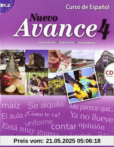 Nuevo Avance 4 Student Book with Audio CD