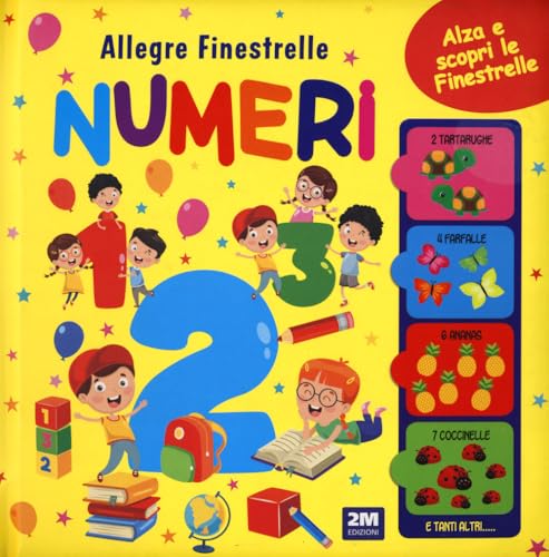 Numeri. Allegre finestrelle. Ediz. a colori von 2M