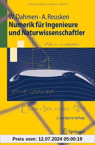 Numerik für Ingenieure und Naturwissenschaftler (Springer-Lehrbuch)