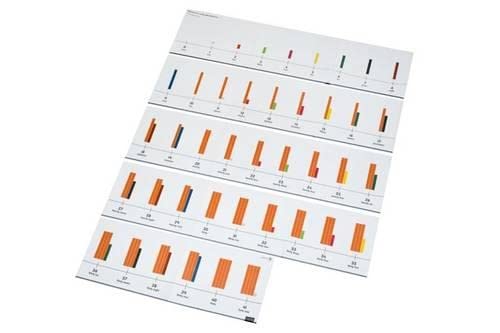 Numicon: 0-41 Number Rod Number Line von Oxford University Press
