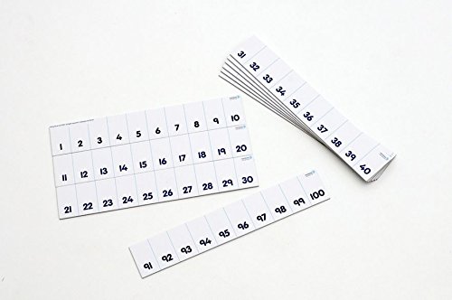 Numicon: Card 1-100 Number Track von Oxford University Press