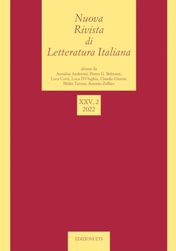 Nuova rivista di letteratura italiana (2022) (Vol. 2) von Edizioni ETS
