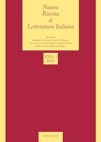 Nuova rivista di letteratura italiana (2023) (Vol. 1) von Edizioni ETS