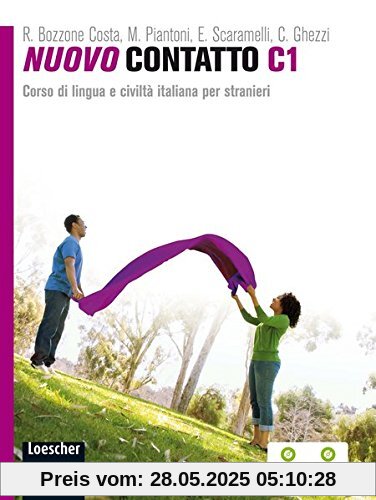 Nuovo contatto C1: Kurs- und Übungsbuch + DVD + CD-ROM