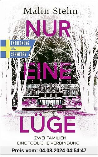 Nur eine Lüge – Zwei Familien, eine tödliche Verbindung: der psychologisch einfühlsame, spannende Bestseller aus Schweden
