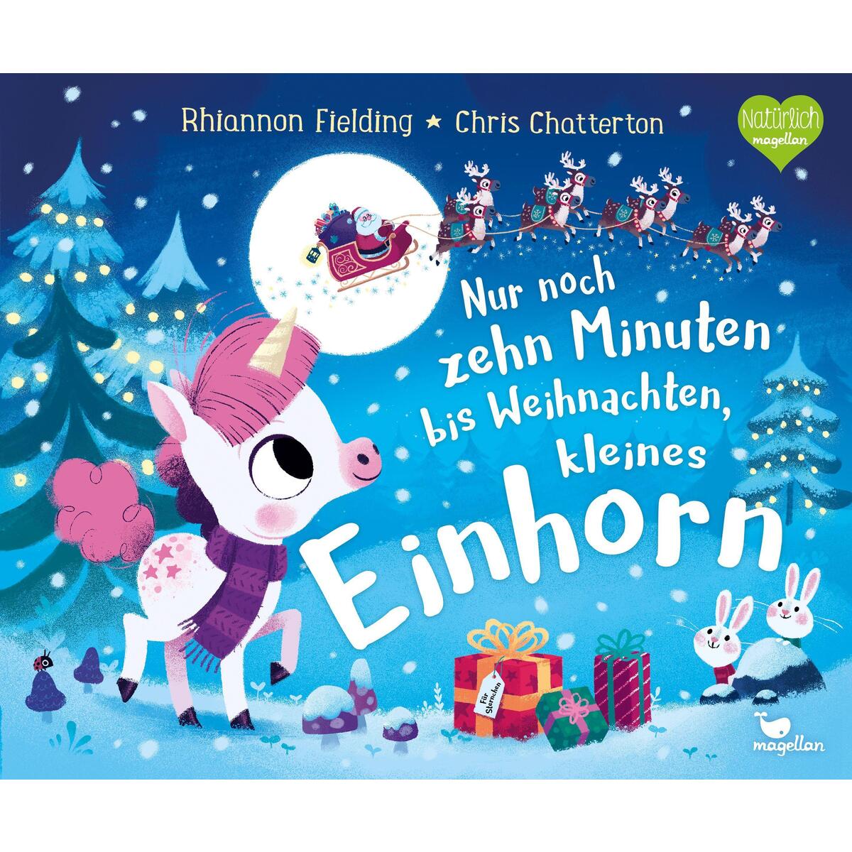 Nur noch zehn Minuten bis Weihnachten, kleines Einhorn Nur noch zehn Minuten bis Weihnachten, kleines Einhorn von Magellan GmbH
