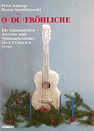 O du fröhliche: 31 beliebte Advents- und Weihnachtslieder in leichten Bearbeitungen. 1-3 Gitarren. Spielpartitur. (Kreidler Gitarren-Studio)