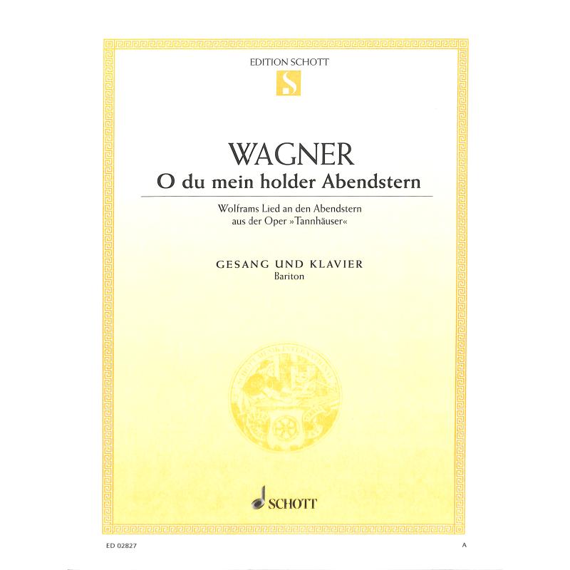 O du mein holder Abendstern (Tannhäuser)