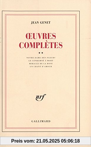 OEUVRES COMPLETES (Blanche)
