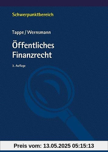 Öffentliches Finanzrecht (Schwerpunktbereich)