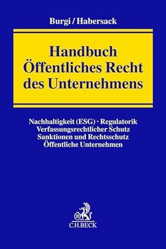 Öffentliches Recht des Unternehmens: Handbuch
