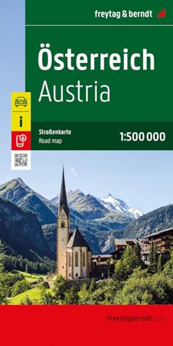 Österreich, Straßenkarte 1:500.000, freytag & berndt (freytag & berndt Auto + Freizeitkarten) von FREYTAG-BERNDT UND ARTARIA