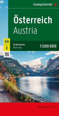 Österreich, Straßenkarte 1:500.000, freytag & berndt von Freytag-Berndt u. Artaria