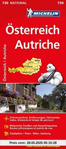 Österreich (Michelin Nationalkarte)