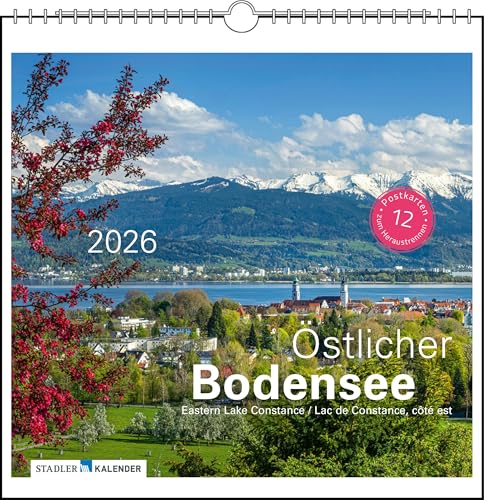 Östlicher Bodensee 2026: Postkarten-Tischkalender Östlicher Bodensee 2026: Postkarten-Tischkalender von Stadler Kalender