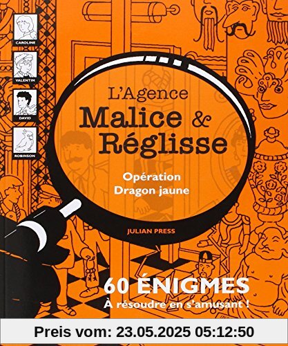 OPERATION DRAGON JAUNE: 60 ENIGMES A RESOUDRE EN S'AMUSANT (ACTES SUD JUNIOR)