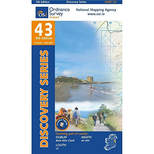 OS Eire 50T.Blatt 43: OSI Discovery Sheet (Irish Discovery, Band 43) von Ordnance Survey Ireland
