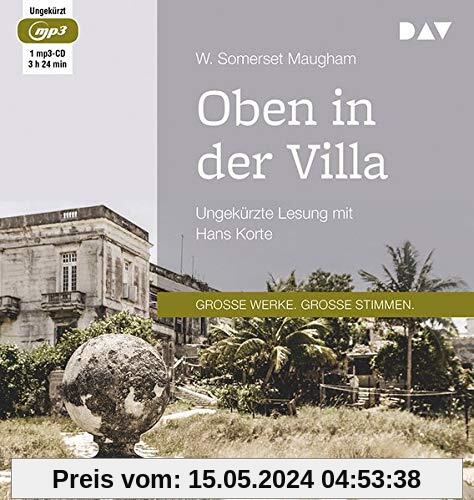 Oben in der Villa: Ungekürzte Lesung mit Hans Korte (1 mp3-CD)