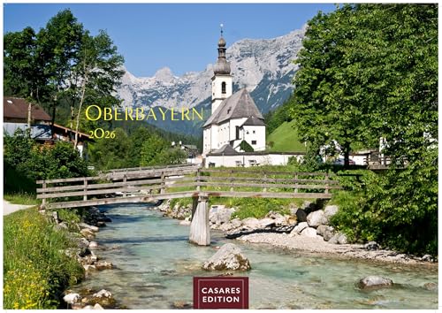 Oberbayern 2026 S 24x35cm Oberbayern 2026 S 24x35cm von CASARES EDITION