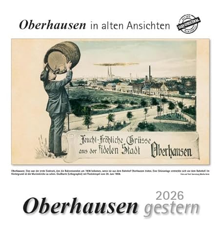 Oberhausen gestern 2026: Oberhausen in alten Ansichten Oberhausen gestern 2026: Oberhausen in alten Ansichten von m + m Verlag