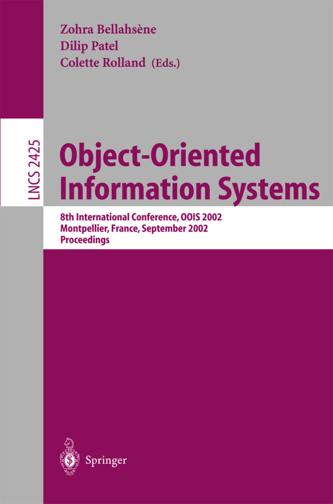 Object-Oriented Information Systems von Springer Berlin Heidelberg