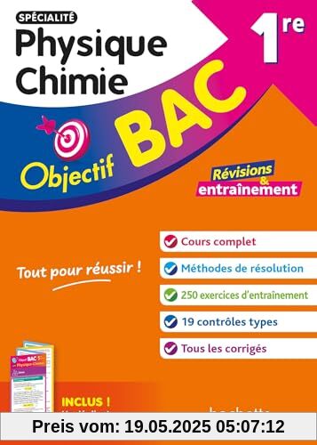 Objectif BAC 1re spécialité Physique Chimie