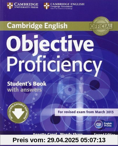 Objective Proficiency: Self-study Student's Book with answers