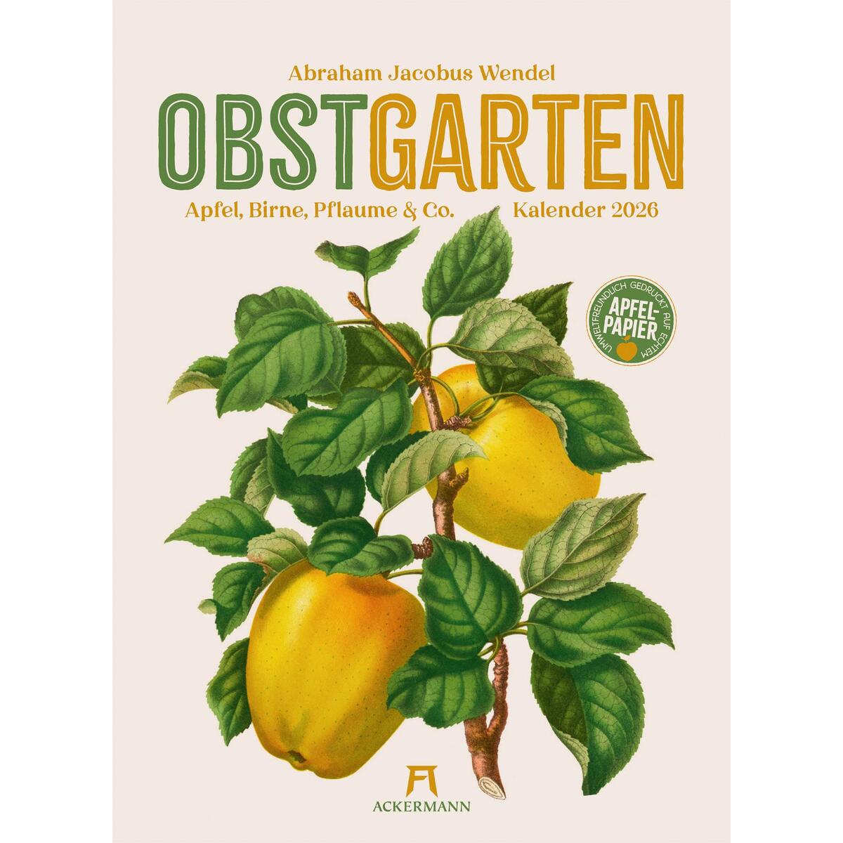 Obstgarten Kalender 2026 | Apfel, Birne, Pflaume & Co. Obstgarten Kalender 2026 | Apfel, Birne, Pflaume & Co. von Ackermann Kunstverlag