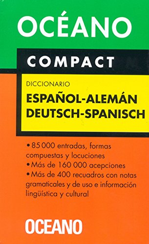 Oceano Compact diccionario español-alemán, Deutsch-Spanisch (Diccionarios)