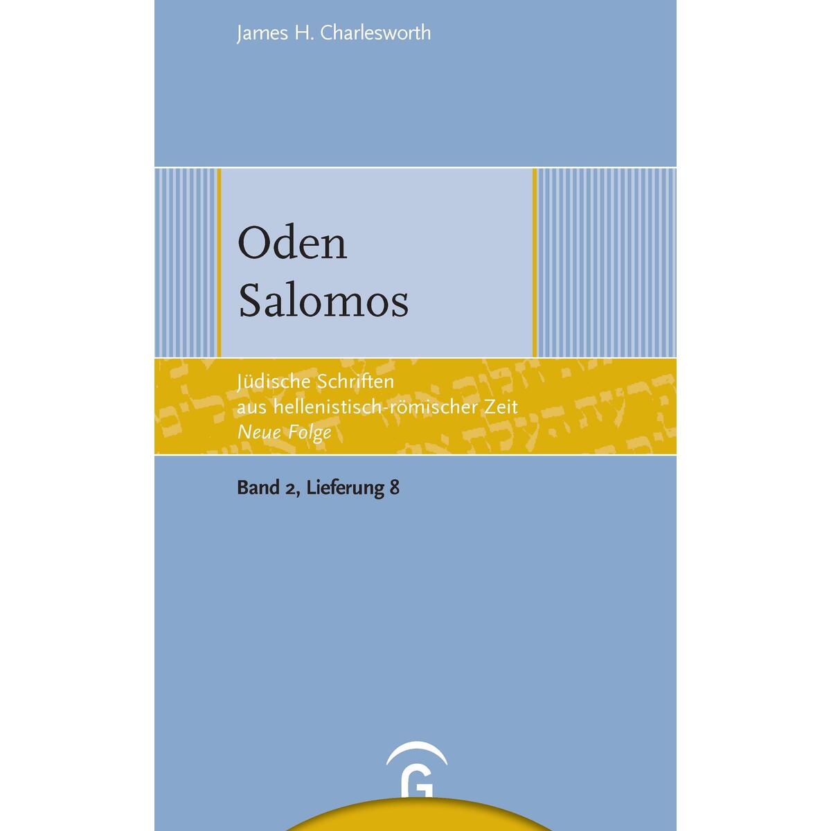 Oden Salomos Oden Salomos von Guetersloher Verlagshaus