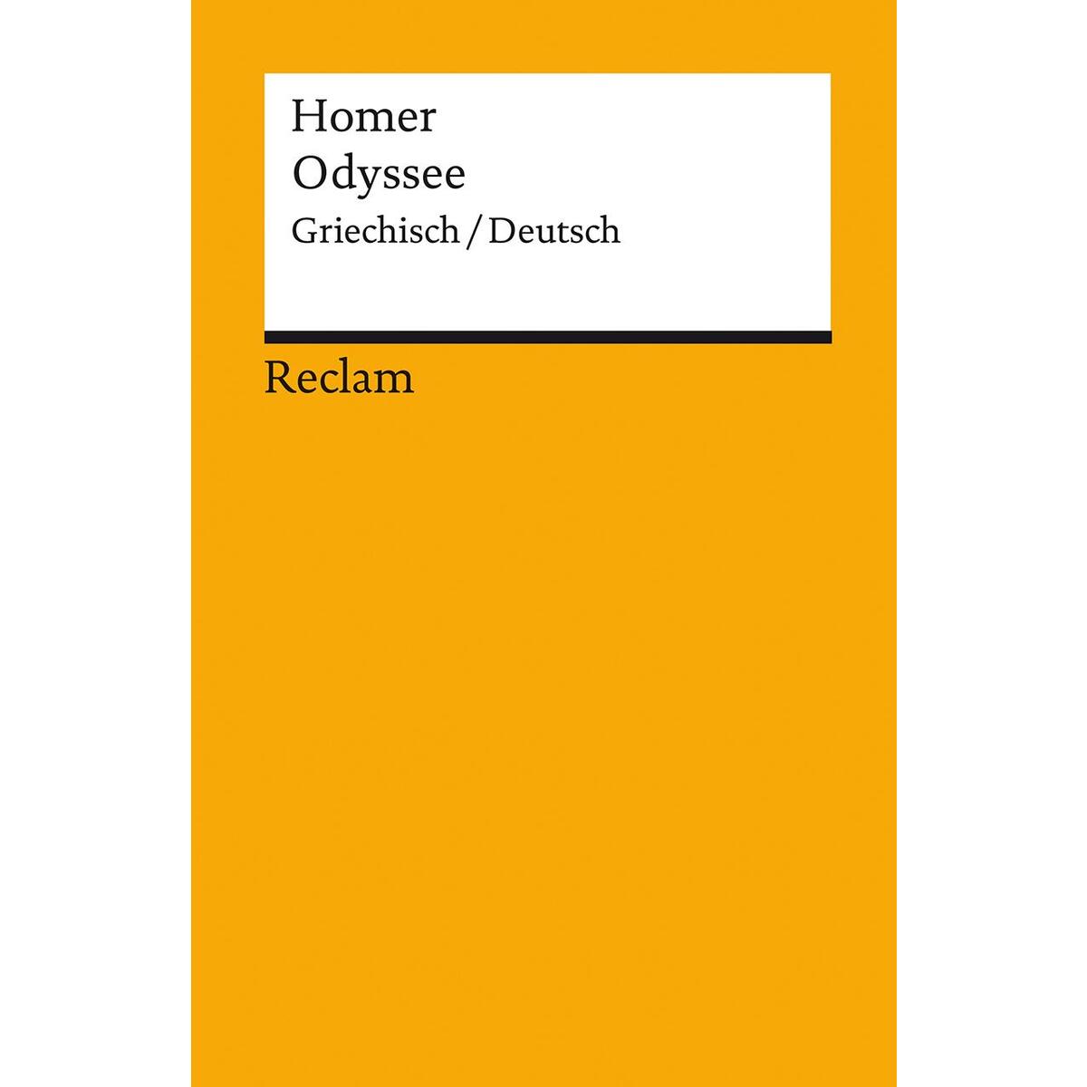 Odyssee Odyssee von Reclam Philipp Jun.