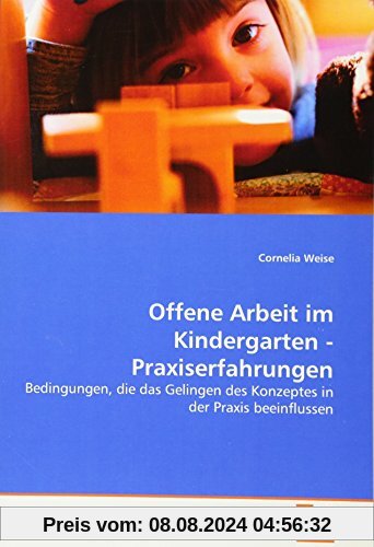 Offene Arbeit im Kindergarten - Praxiserfahrungen: Bedingungen, die das Gelingen des Konzeptes in der Praxis beeinflussen