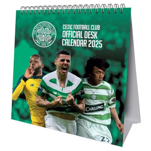 Official Celtic Desk Easel Calendar 2025 Official Celtic Desk Easel Calendar 2025 von Grange Communications Ltd