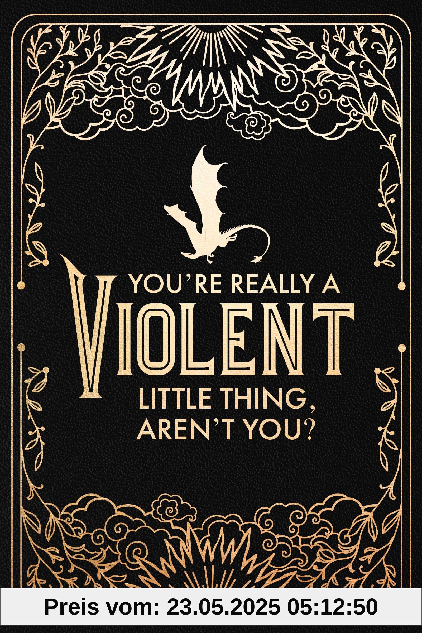 Official Fourth Wing Journal: Violent Little Thing Edition With Lined Pages