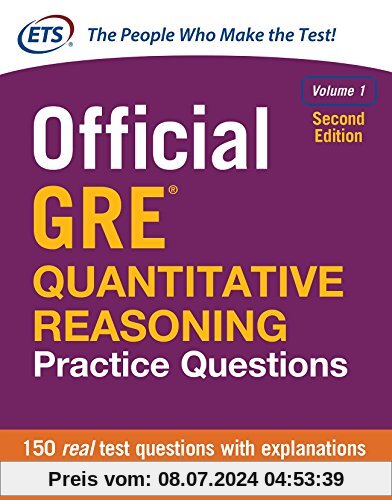 Official GRE Quantitative Reasoning Practice Questions (Test Prep)