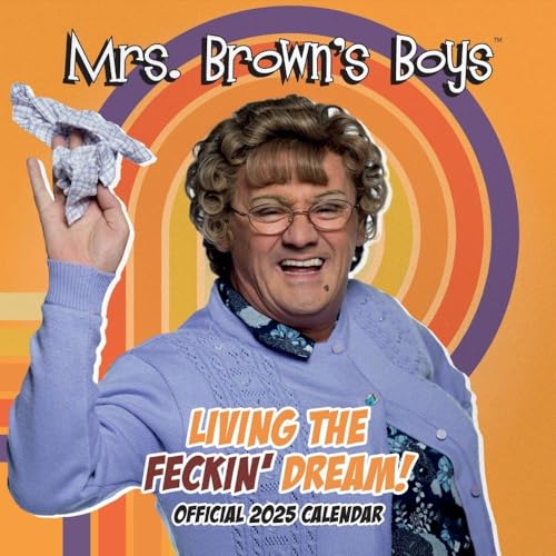 Official Mrs Brown's Boys Square Calendar 2025